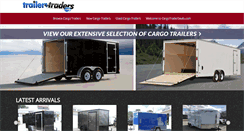 Desktop Screenshot of cargotrailerdeals.com