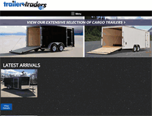 Tablet Screenshot of cargotrailerdeals.com